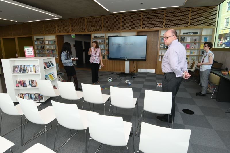 Other image for New library combines the traditional and the cutting edge